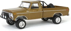 1/64 1979 F250 Ranger Lifted Rollbar Mounted Spare Gold All Terrain 16 35290-D