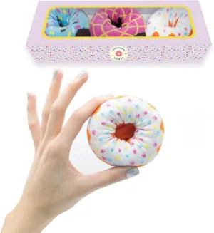 1SOCK2SOCK Women's Donut Crew Cotton Fun Socks, Cute Multipack Gift Box for Women