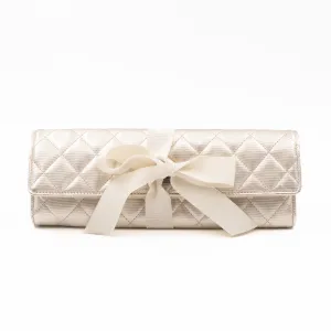 2.55 Jewelry Case Clutch Silver