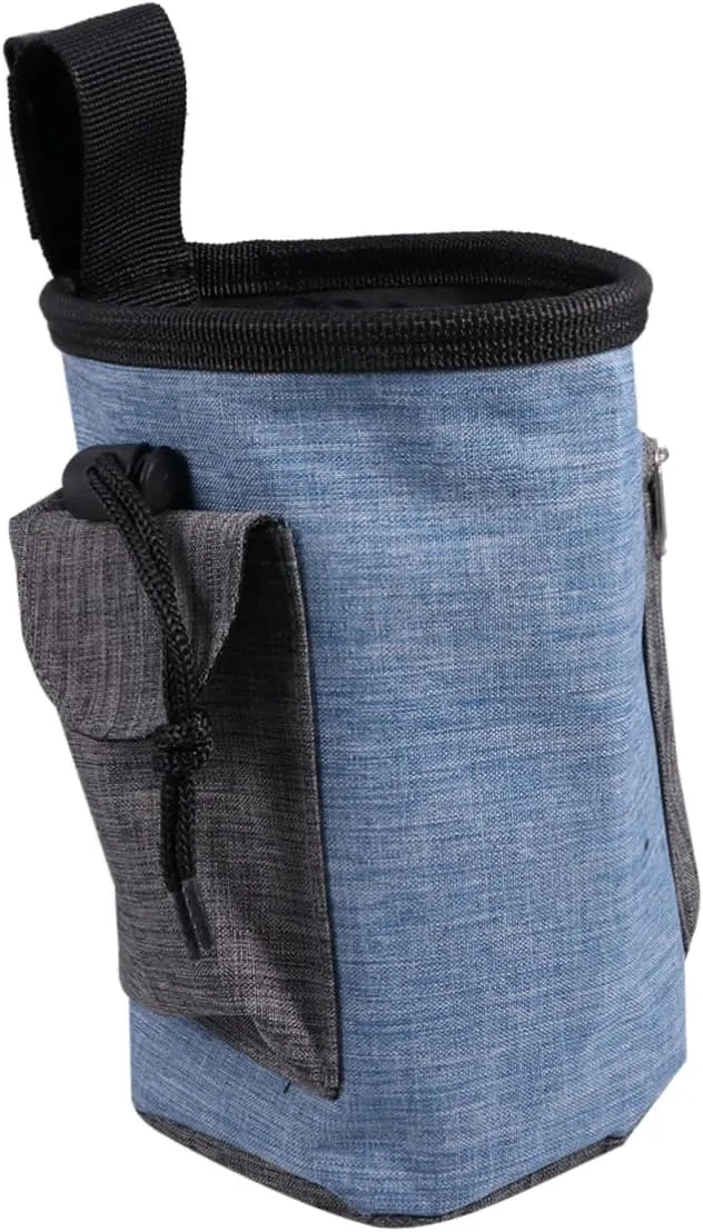 3pcs Pet Supplies Bag Large Capacity Dog Food Carrier Zipper Drawstring Outdoor Travel Pouch for Pet Snacks Supplies