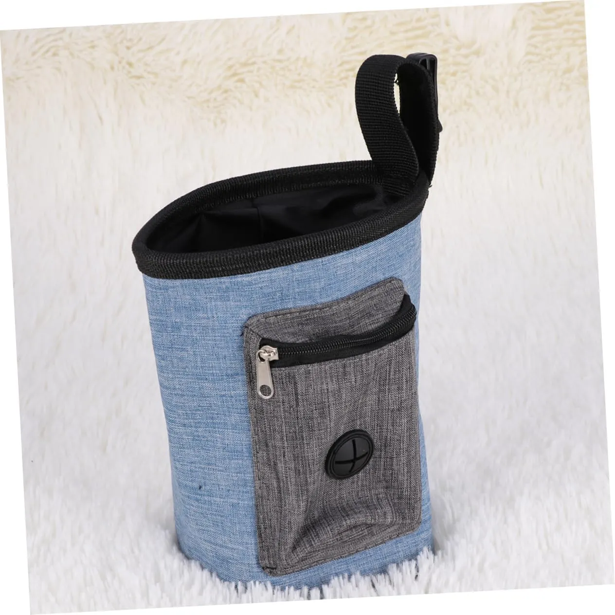 3pcs Pet Supplies Bag Large Capacity Dog Food Carrier Zipper Drawstring Outdoor Travel Pouch for Pet Snacks Supplies