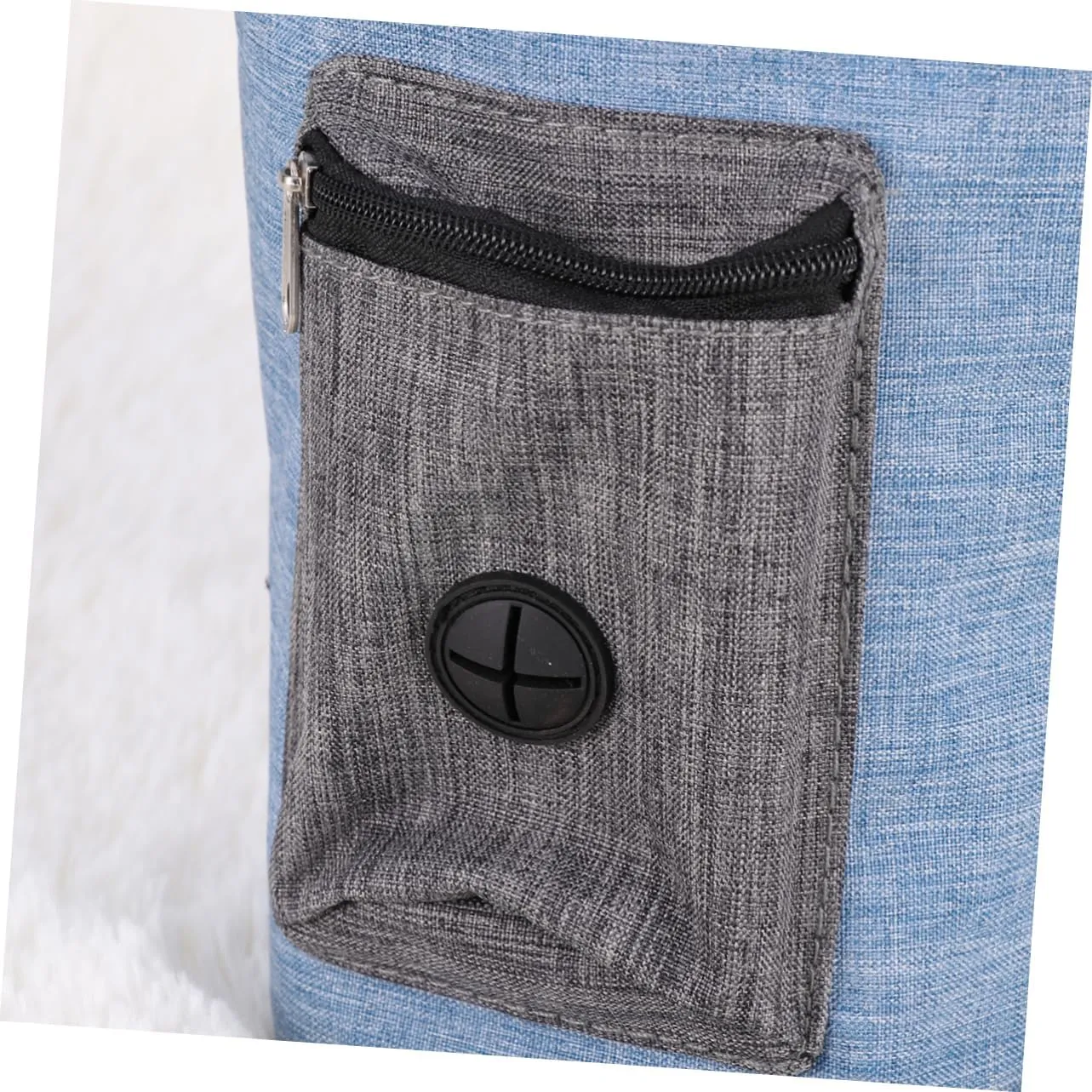 3pcs Pet Supplies Bag Large Capacity Dog Food Carrier Zipper Drawstring Outdoor Travel Pouch for Pet Snacks Supplies