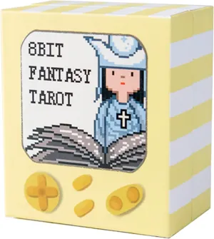 8-Bit Fantasy Mini Tarot Rider-Waite Pixel Art