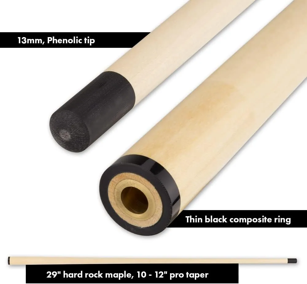 Action Break Jump Billiards Pool Cue Stick - Silver