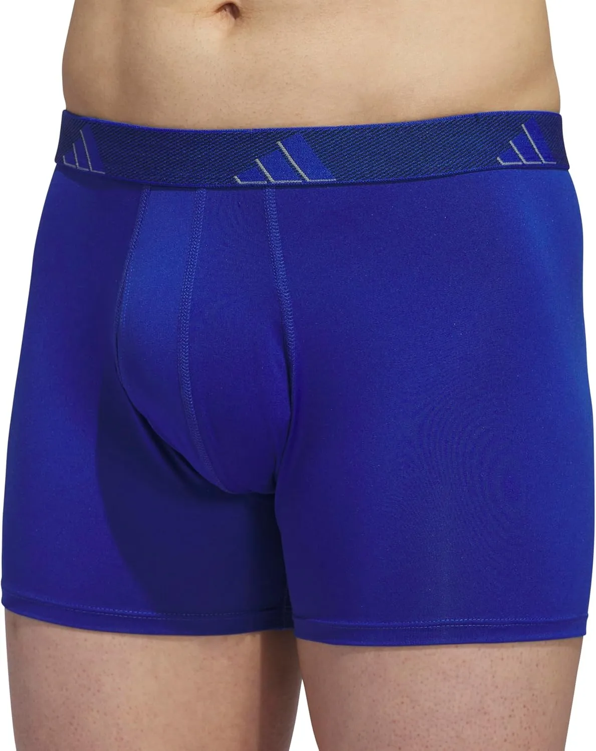 adidas Men's Stretch Cotton Boxer Brief Underwear (3-Pack) -2020