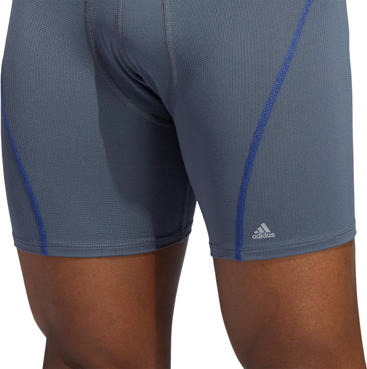adidas Men's Stretch Cotton Boxer Brief Underwear (3-Pack) -2020