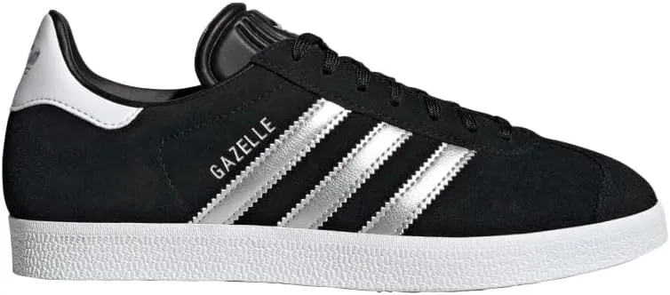 adidas OG Gazelle Women ID7007 (Black/Silver Metallic/F), Size 8