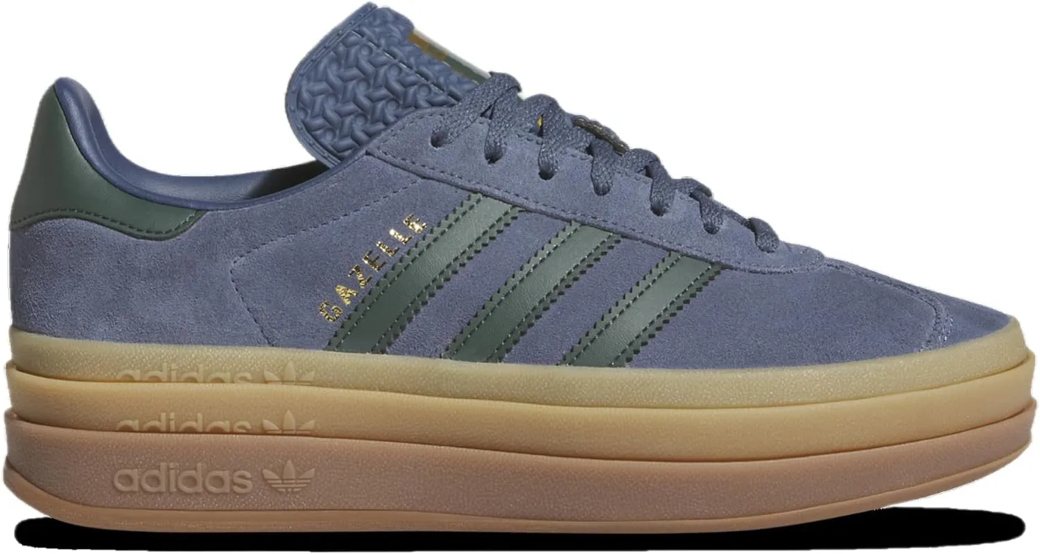 Adidas Originals Gazelle Bold - Women's (JQ2360, Blue/Green)