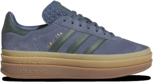 Adidas Originals Gazelle Bold - Women's (JQ2360, Blue/Green)