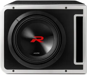 Alpine R2-SB12V Single Type R2 12-in Subwoofer in Vented Enclosure