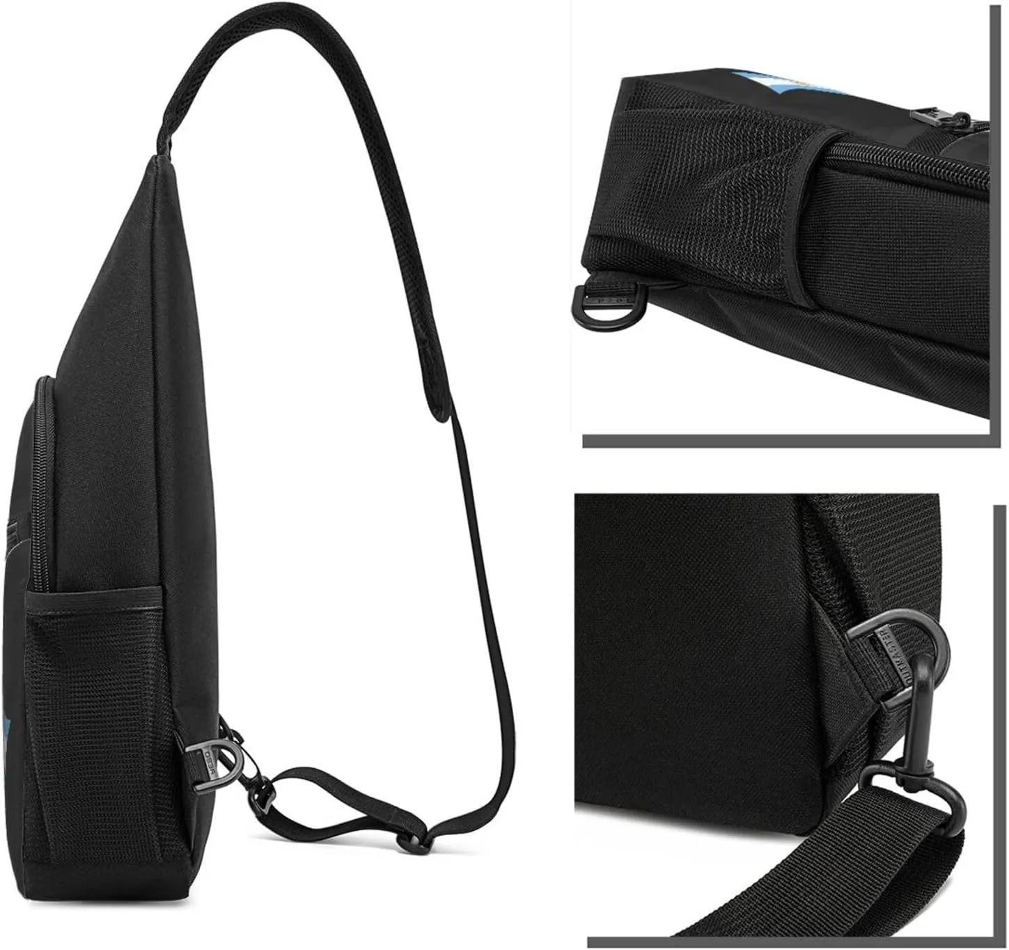 American And Argentina Flag Chest Pack Leisure Shoulder Crossbody Chest Bag