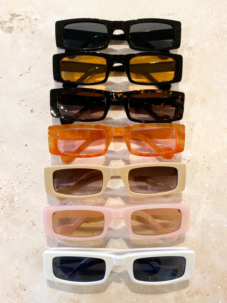 Ami Rectangular Sunglasses
