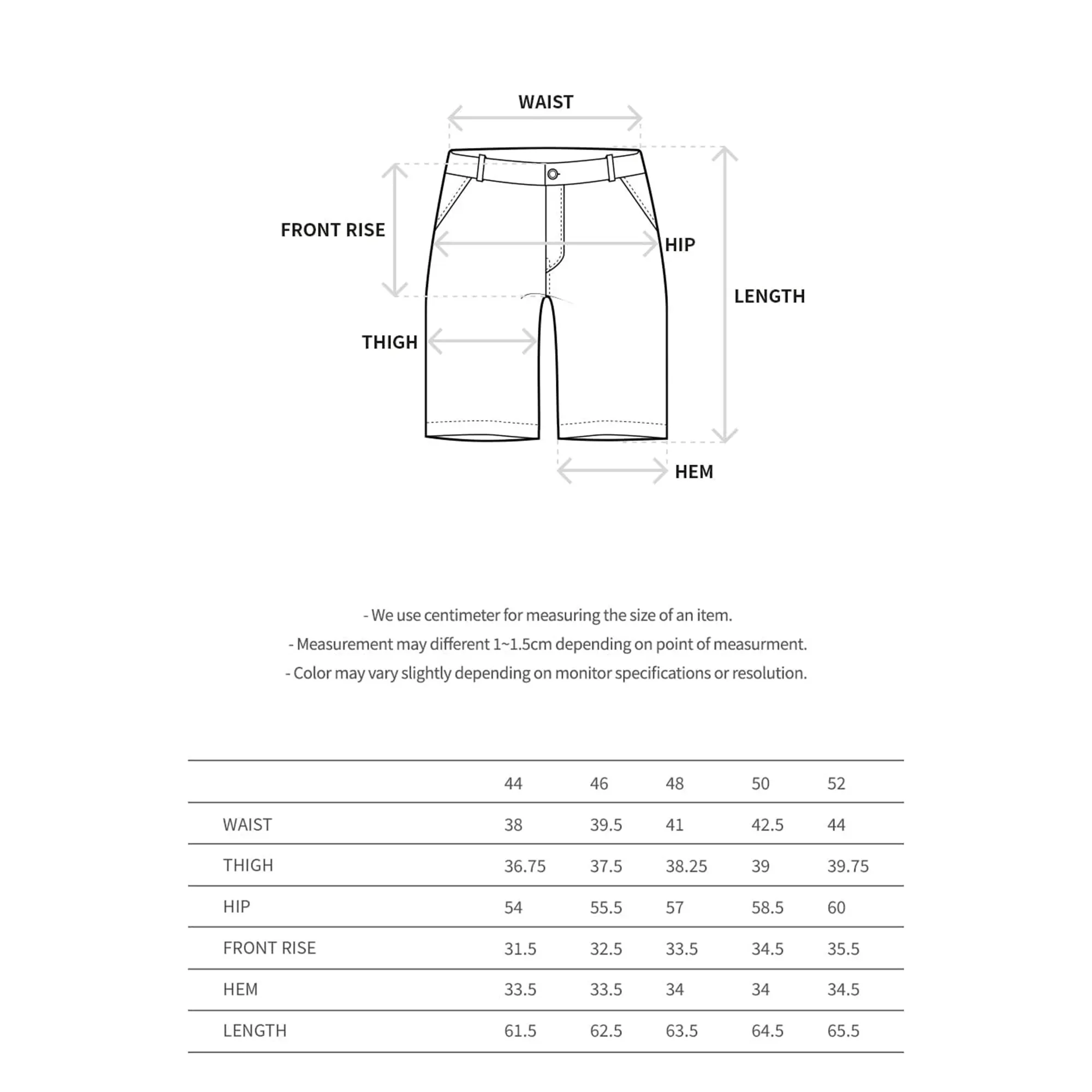 Andersson Bell Depot Camouflage Cargo Shorts Khaki APA808M