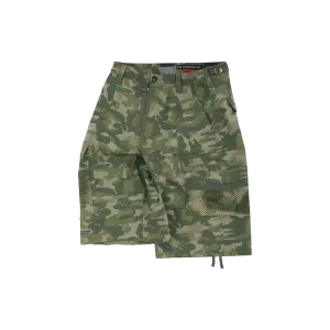 Andersson Bell Depot Camouflage Cargo Shorts Khaki APA808M
