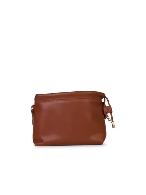 A.P.C. Small 'Ninon' Crossbody Bag In Hazelnut Eco Lear