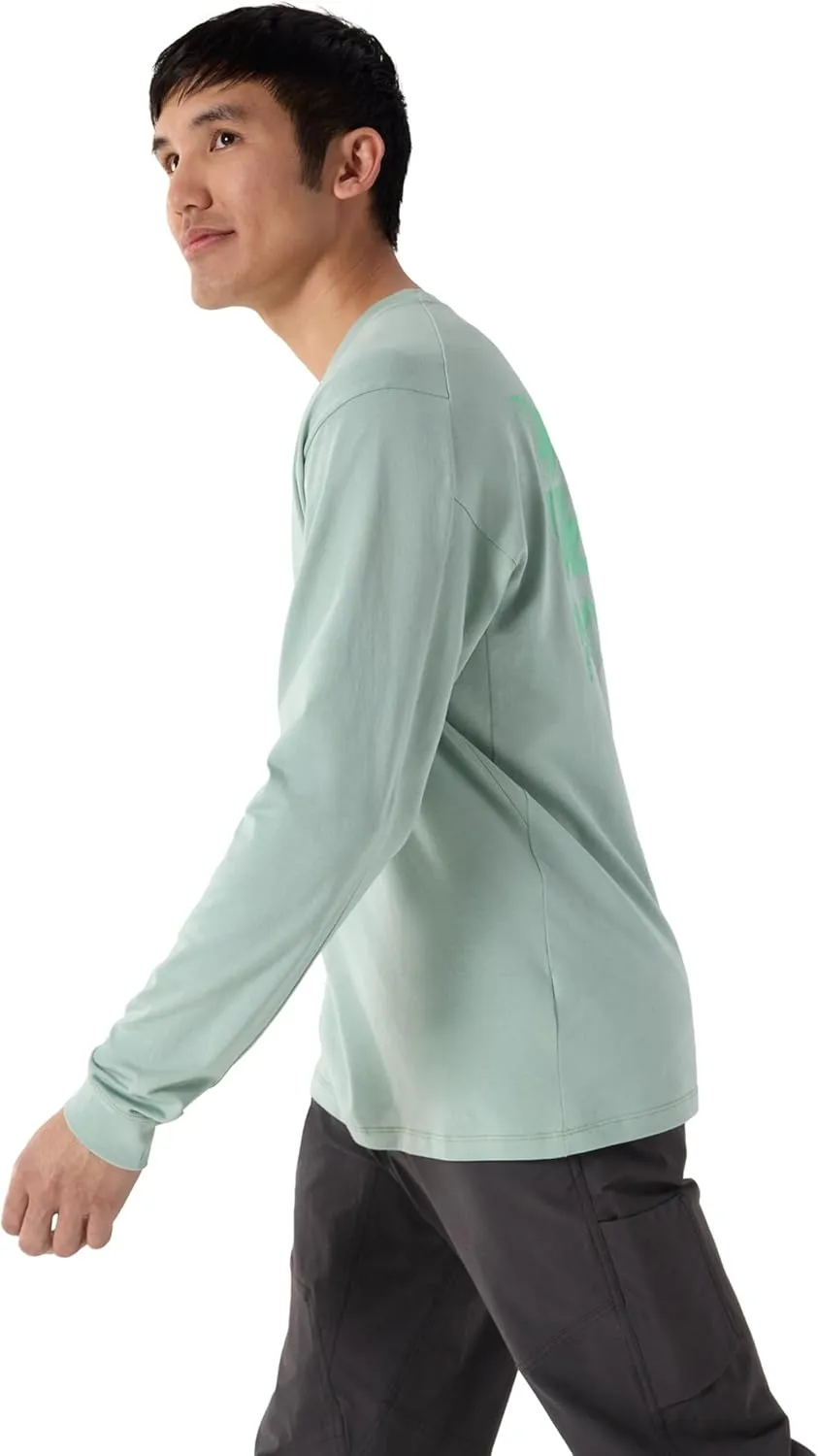 Arc'teryx Kragg SL Cotton Bird Tile Shirt LS Men's | Soft Cotton Climbing Shirt with Tiled Bird Graphic
