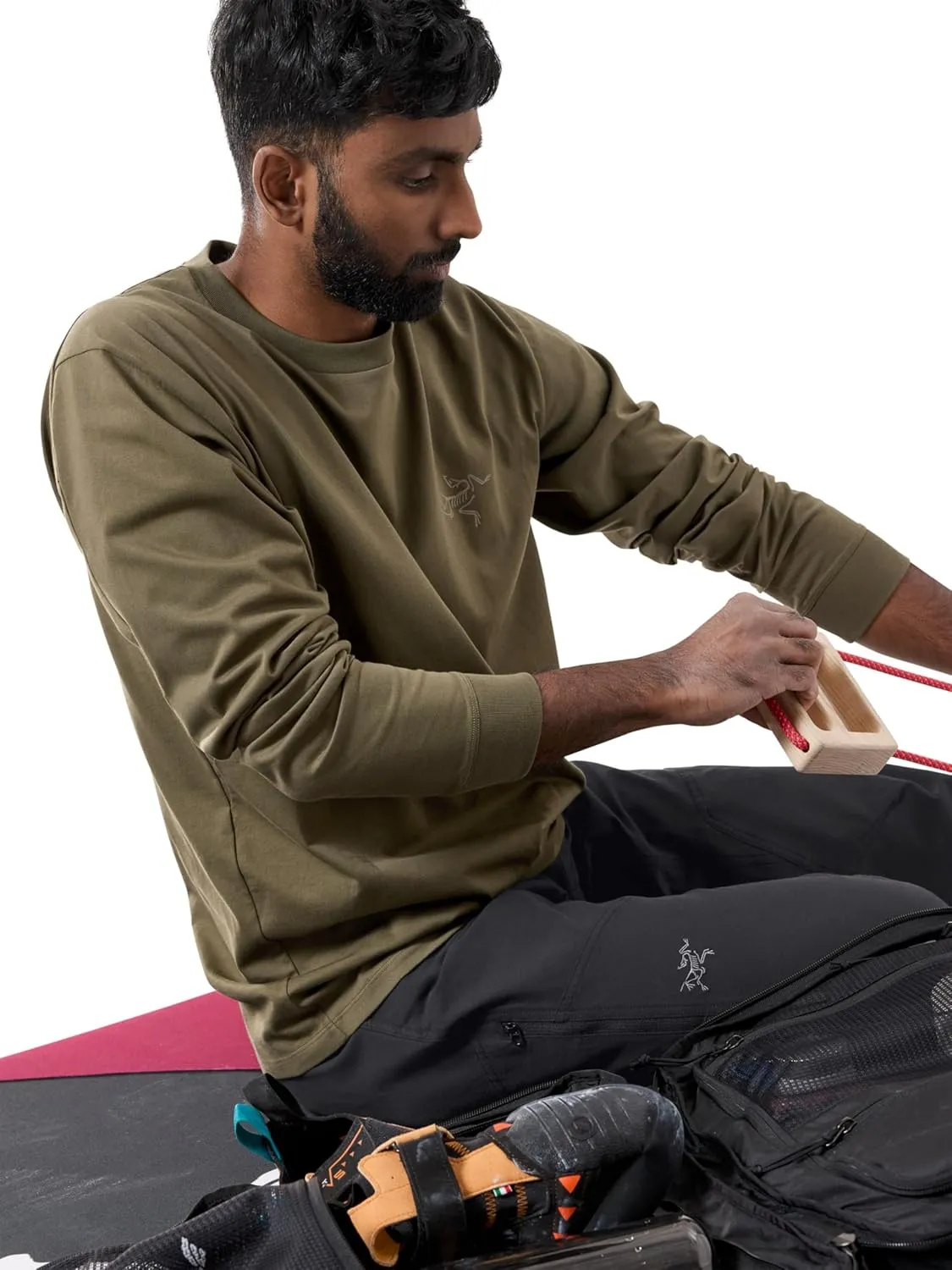 Arc'teryx Kragg SL Cotton Shirt LS Men's | Soft Cotton Climbing Shirt