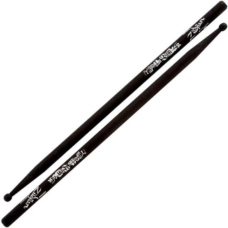 Avedis Zildjian Company Travis Barker Artist Series Drumsticks - Black