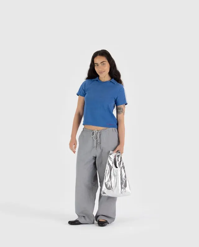 Baby Baggu: Silver Metallic