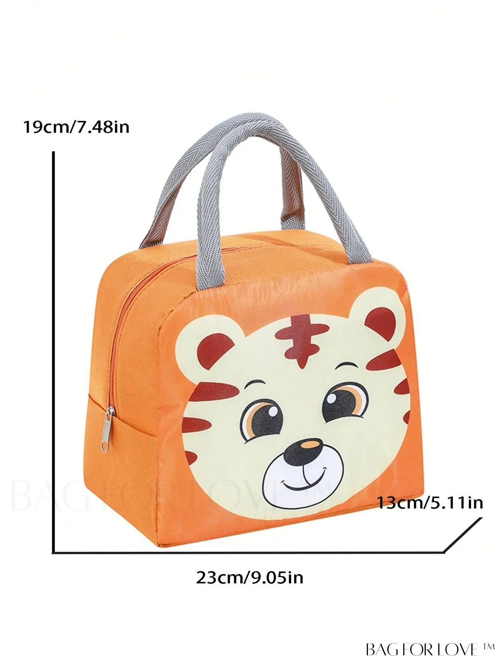 BagForLove - Double Handled Cartoon Graphic Lunch Bag
