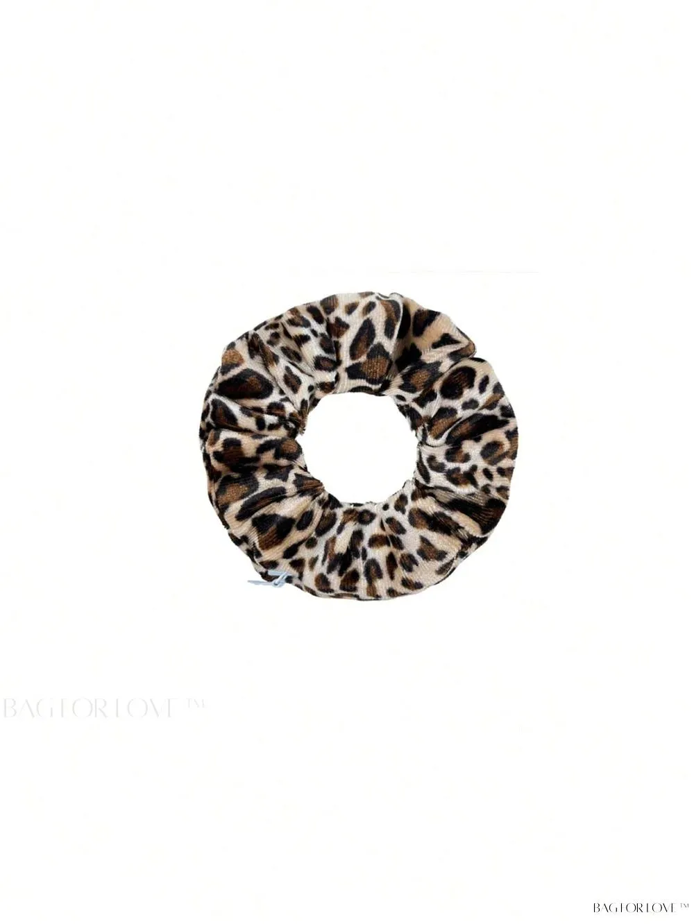BagForLove - Leopard Patterned Hair Accessory Holder With Zipper Pouch