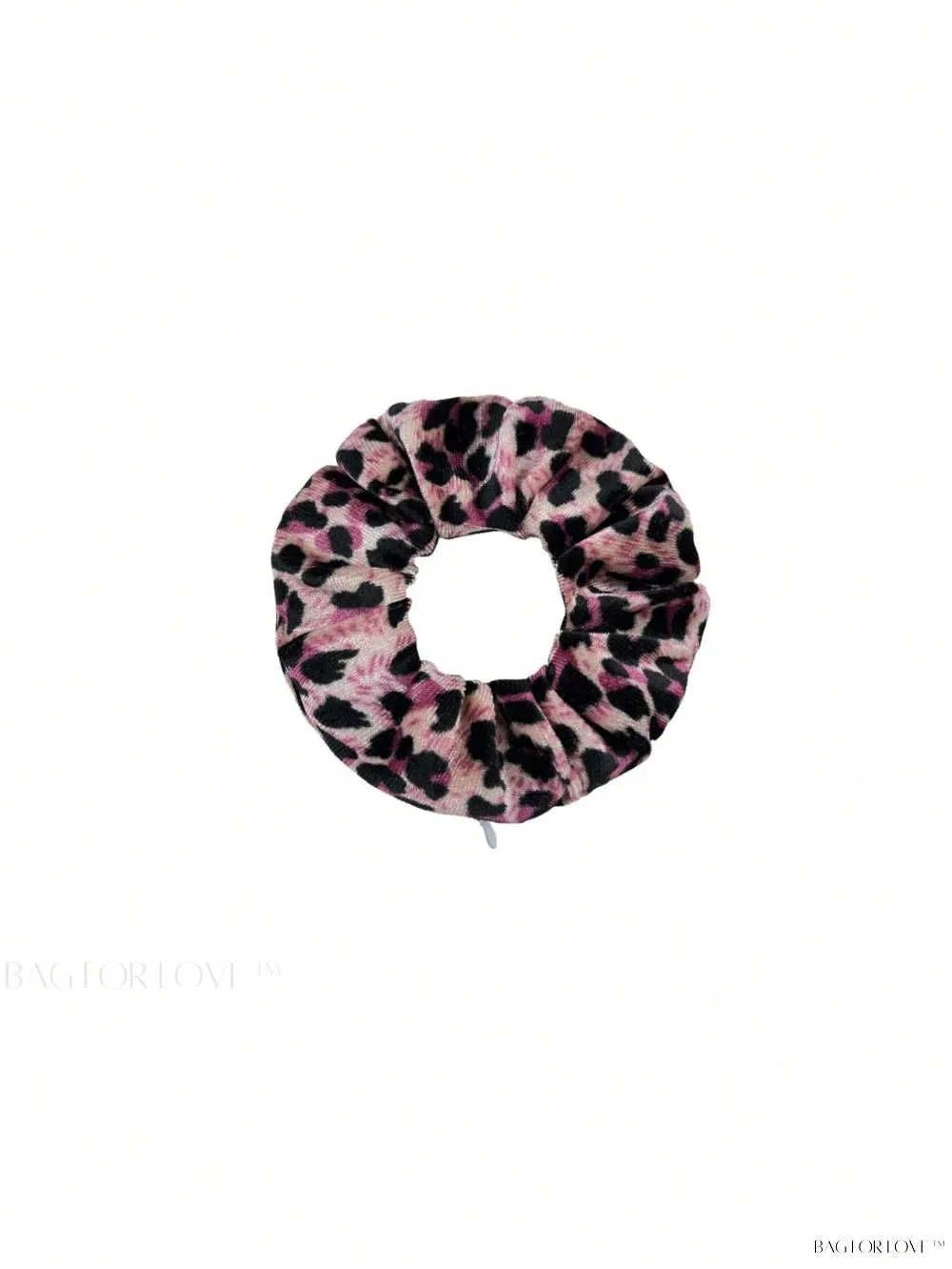BagForLove - Leopard Patterned Hair Accessory Holder With Zipper Pouch