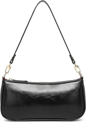 Barabum Retro Classic Clutch Shoulder Tote HandBag with Zipper Closure Purse for Women