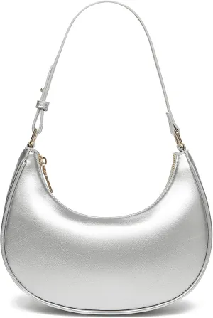 Barabum Retro Classic Hobo Clutch Shoulder Tote Clutch HandBag with Zipper Closure for Women