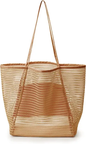 Beach Bag for Women Summer Woven Tote Bag Rattan Handbag Hobo Bohemian Vacation Bags Waterproof Sandproof