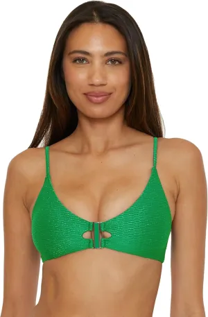 BECCA Women's Luxe Multi-Way Bikini Top, Adjustable, Swimwear Separates