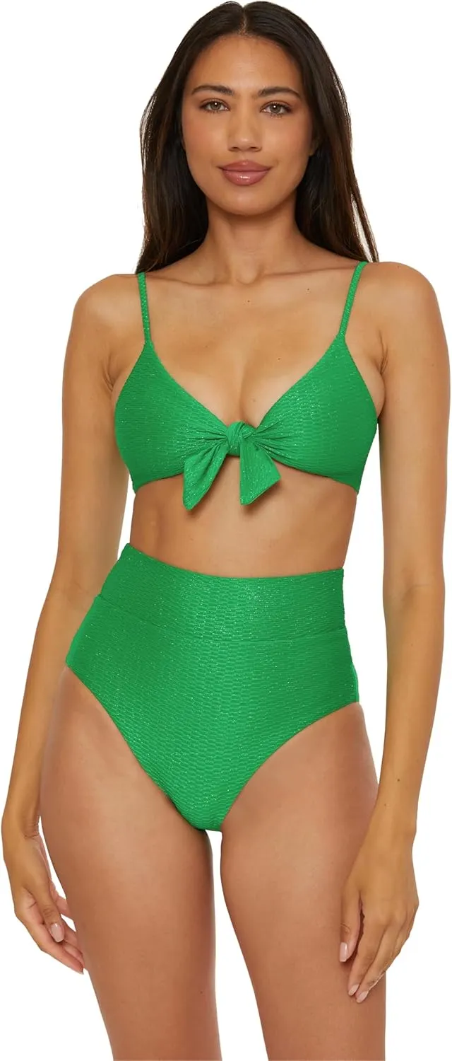 BECCA Women's Luxe Multi-Way Bikini Top, Adjustable, Swimwear Separates