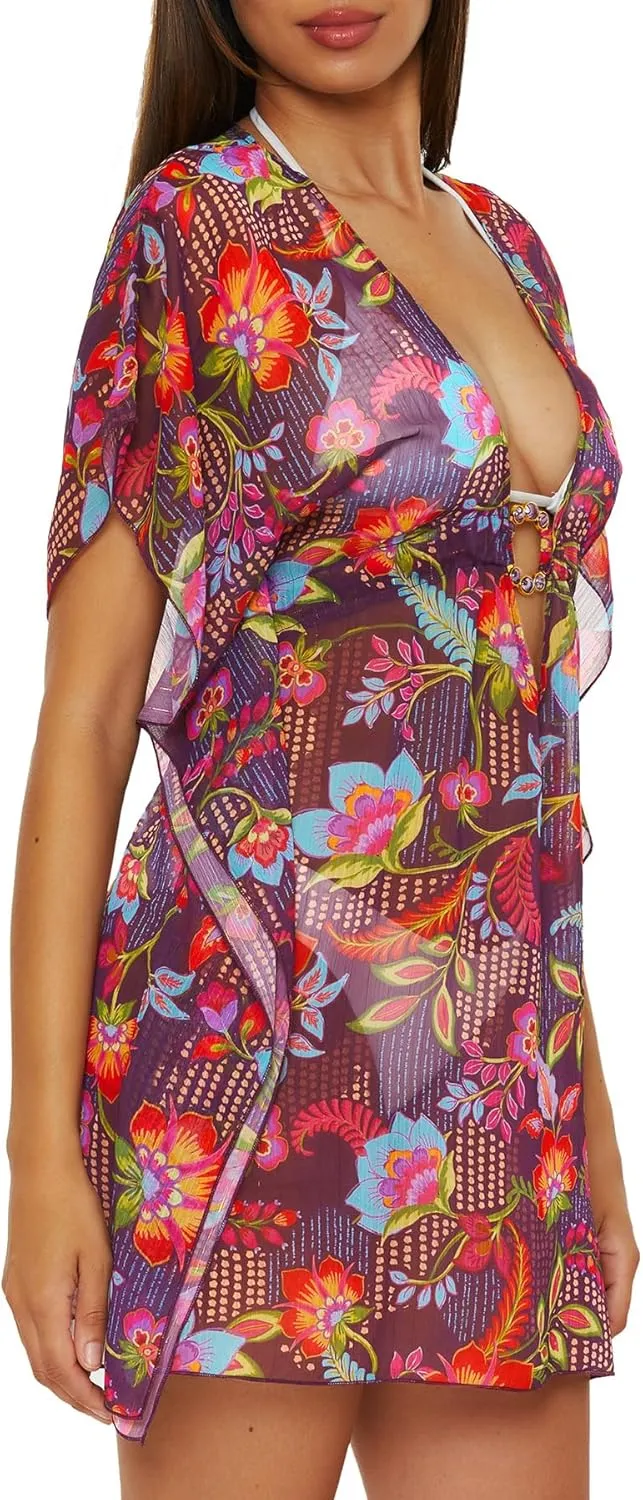 BECCA Women's Portofino Tunic, Casual, Beach Cover Ups