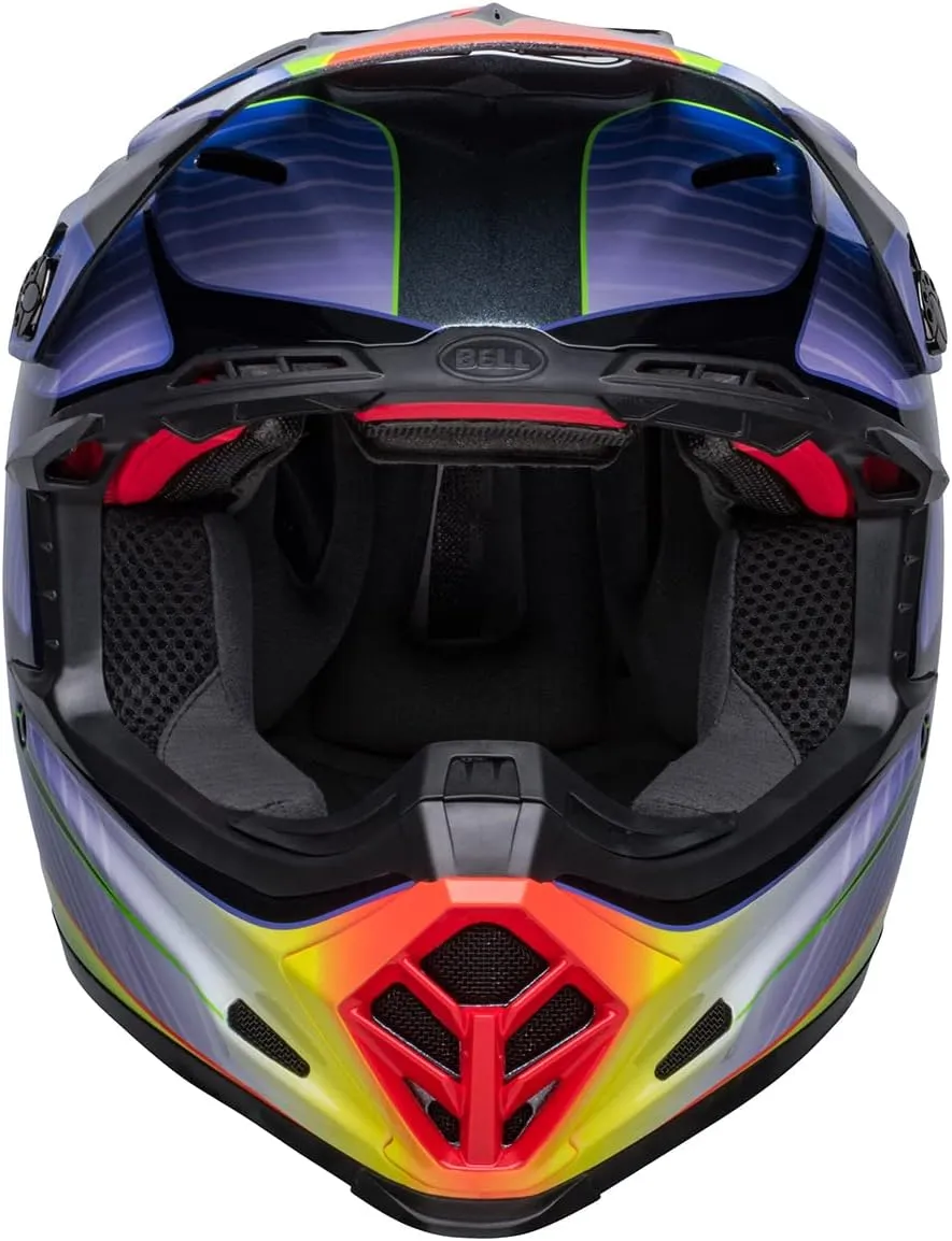 BELL Moto-9S Flex Helmets (Pro Circuit 23 Gloss Silver Metallic Flake - Large)