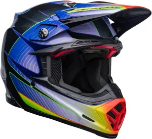 BELL Moto-9S Flex Helmets (Pro Circuit 23 Gloss Silver Metallic Flake - Large)