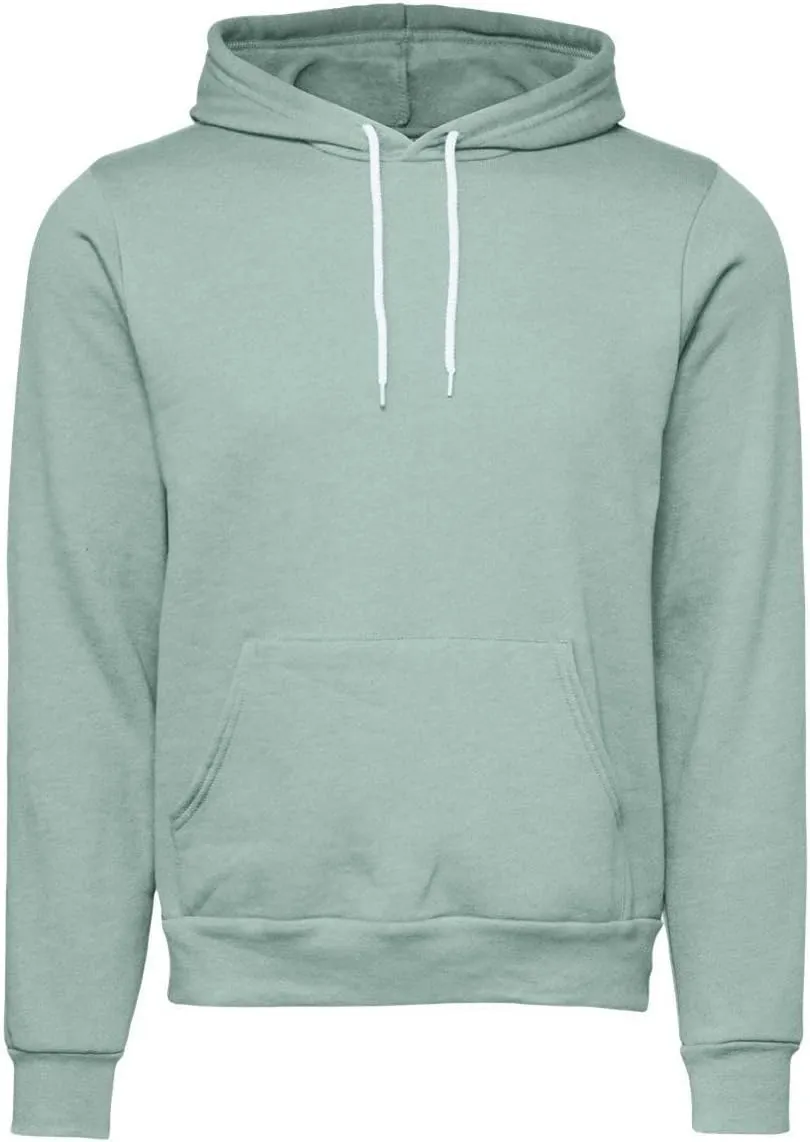 Bella Canvas 3719 Unisex Poly-Cotton Fleece Pullover Hoodie