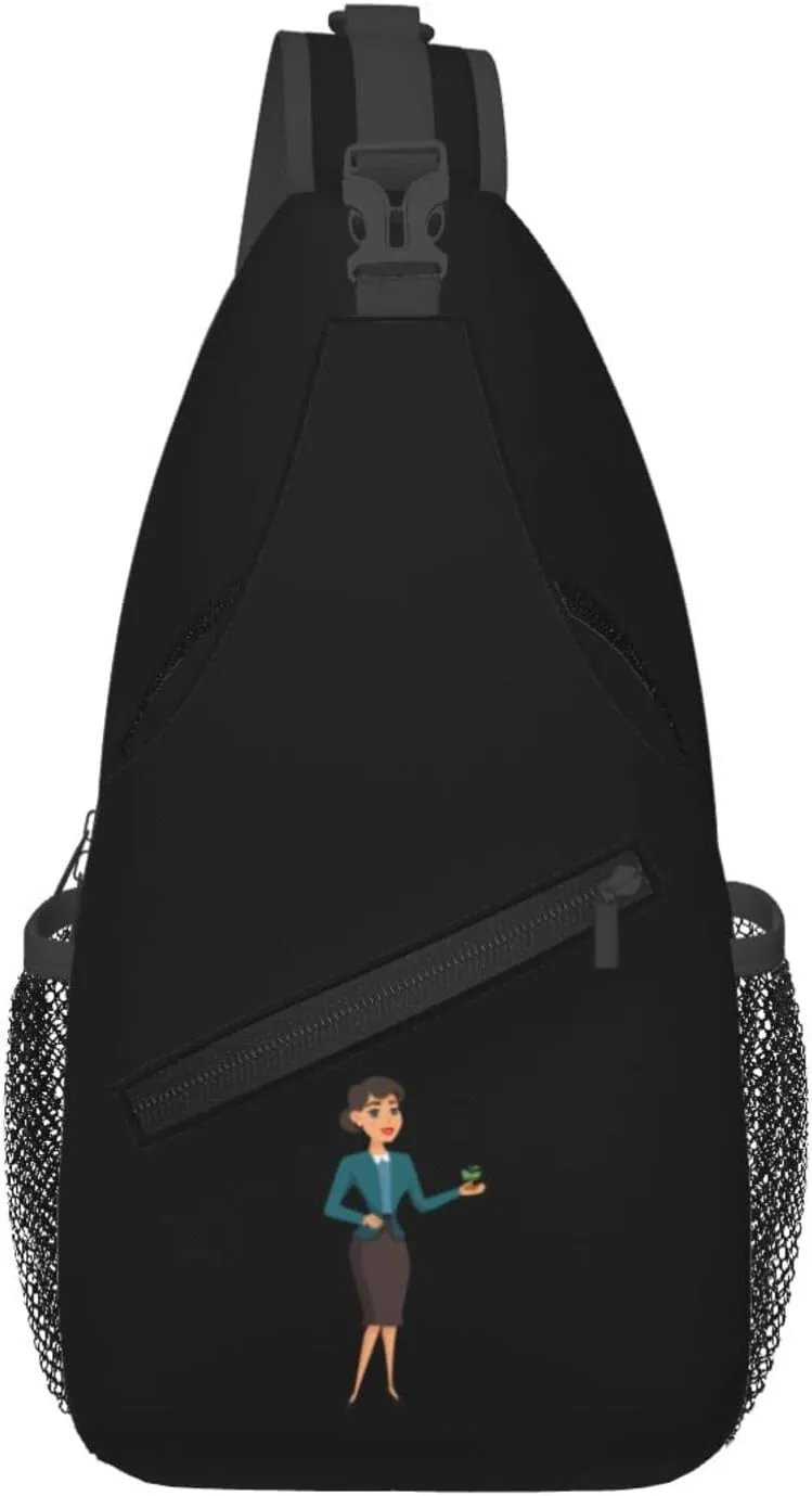 Biology Teacher Crossbody Bags For Women Men Chest Backpack Gym Shoulder Bag Travel Outdoor Sports Casual Crossbody Bags