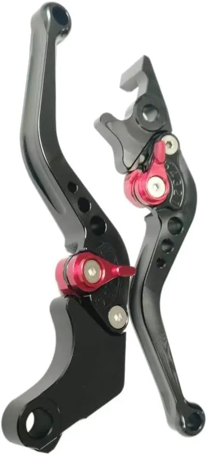 Black CNC6 Position Shorty Brake Clutch Lever for Buell M2 Cyclone 1997-2002 97 98 99 00 01 02