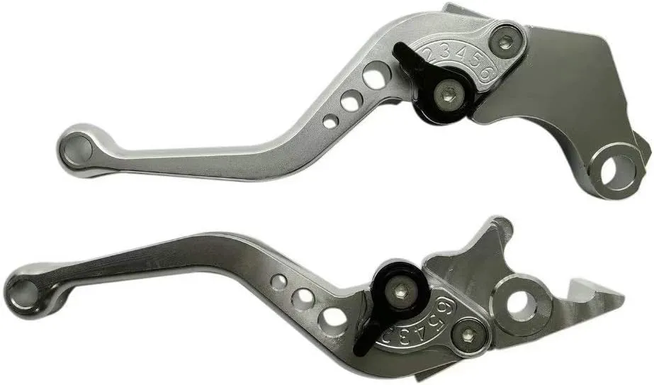 Black CNC6 Position Shorty Brake Clutch Lever for Buell M2 Cyclone 1997-2002 97 98 99 00 01 02