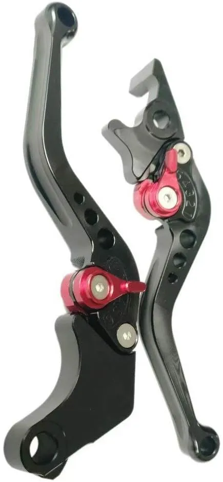 Black CNC6 Position Shorty Brake Clutch Lever for Buell M2 Cyclone 1997-2002 97 98 99 00 01 02