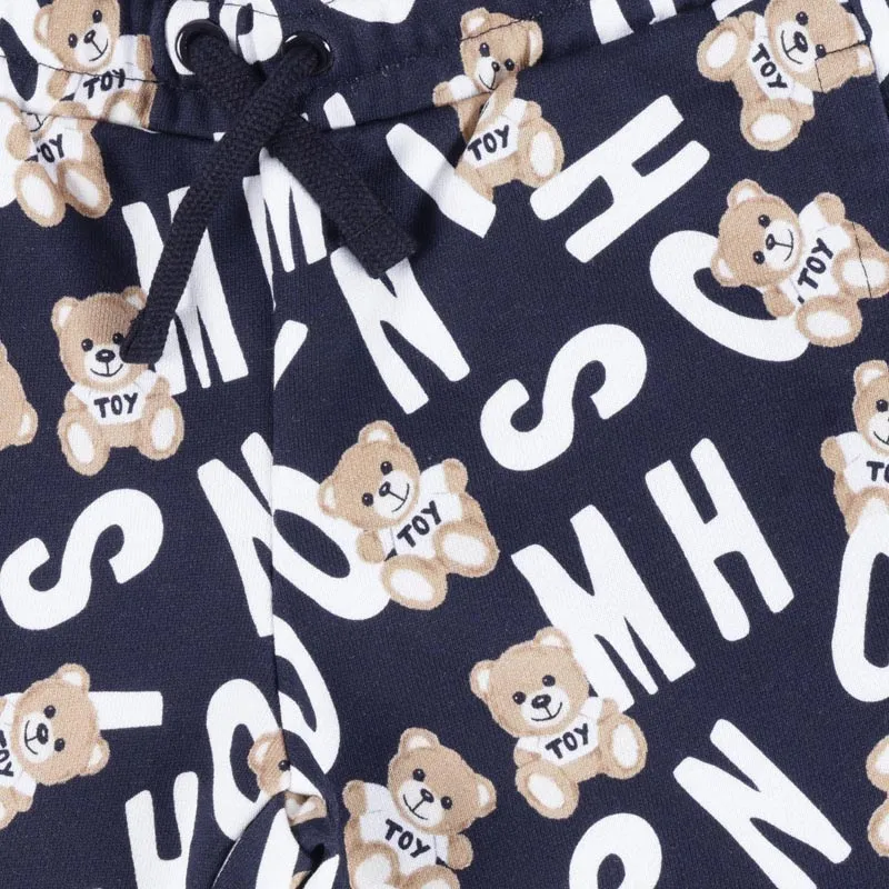 Black Teddy Bear Shorts