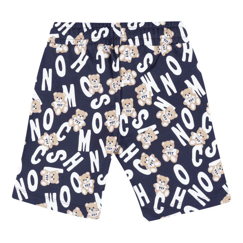 Black Teddy Bear Shorts