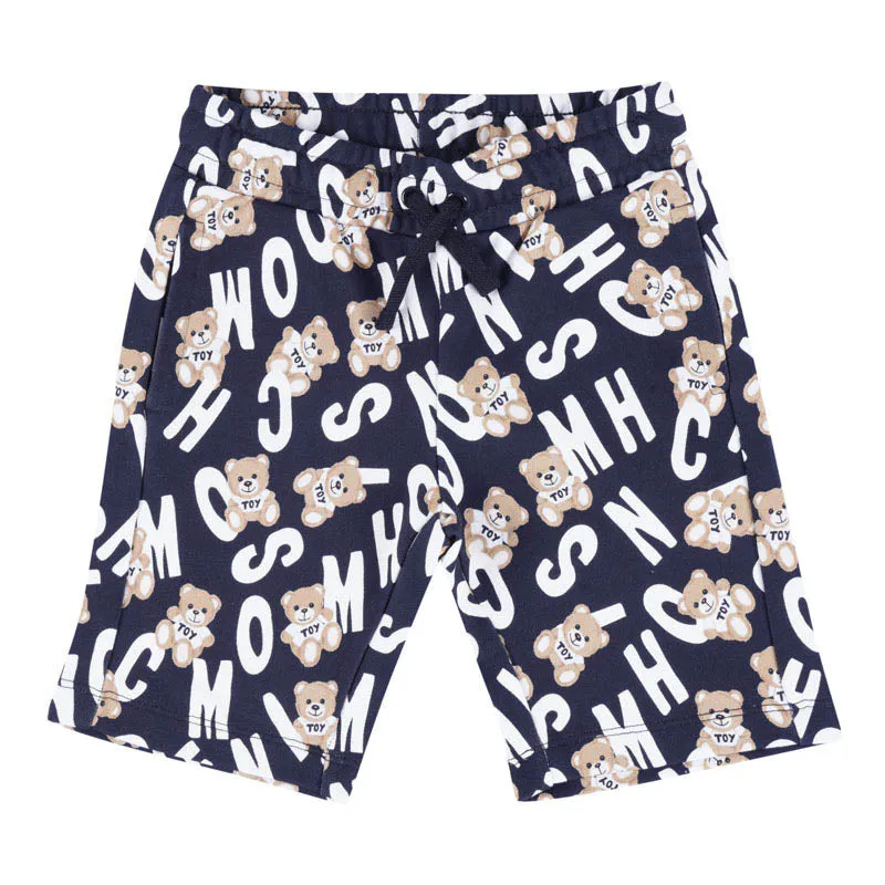 Black Teddy Bear Shorts