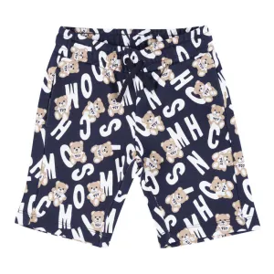 Black Teddy Bear Shorts