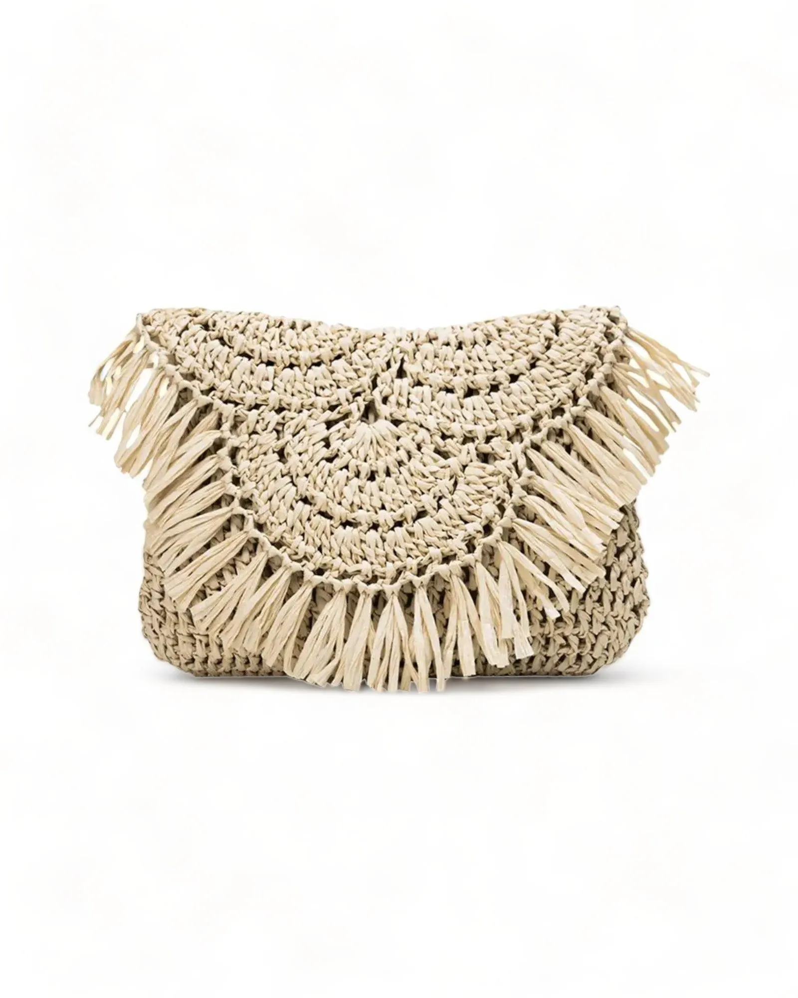 Boho Style Rattan Cross Bag