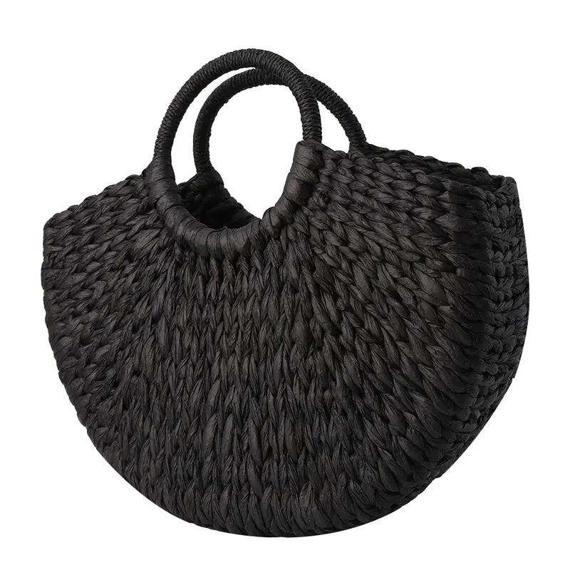 Boho Woven Tote Bag