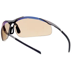 Bolle 40051 Bolle Safety ESP Safety Glasses, Scratch-Resistant, Half-Frame
