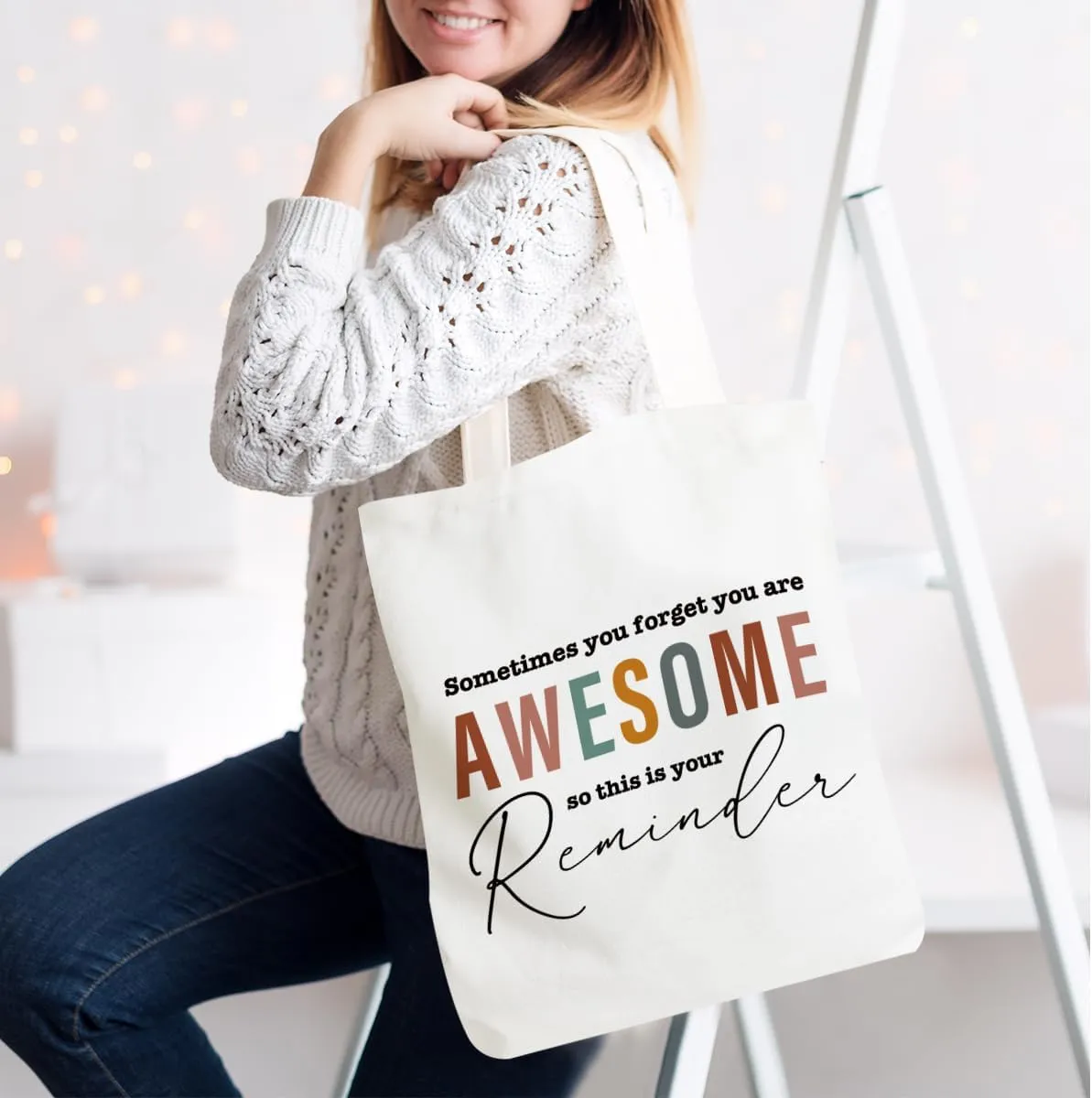 Boss Coach Leadership Tote Bag for Women - Retirement Thank You Gifts, Christmas