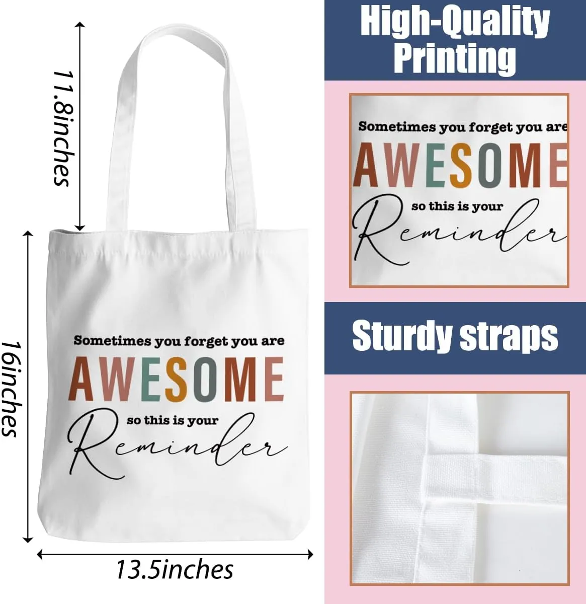 Boss Coach Leadership Tote Bag for Women - Retirement Thank You Gifts, Christmas