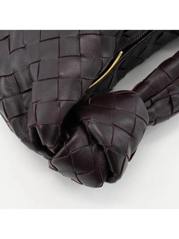 Bottega Veneta Jodie Intrecciato Small Tote Bag Brown