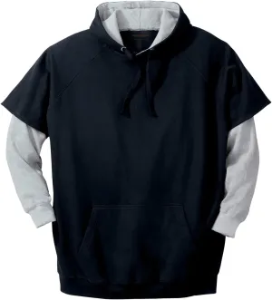 Boulder Creek by KingSize Men's Big & Tall Tall Thermal-Lined Layered Look Hoodie